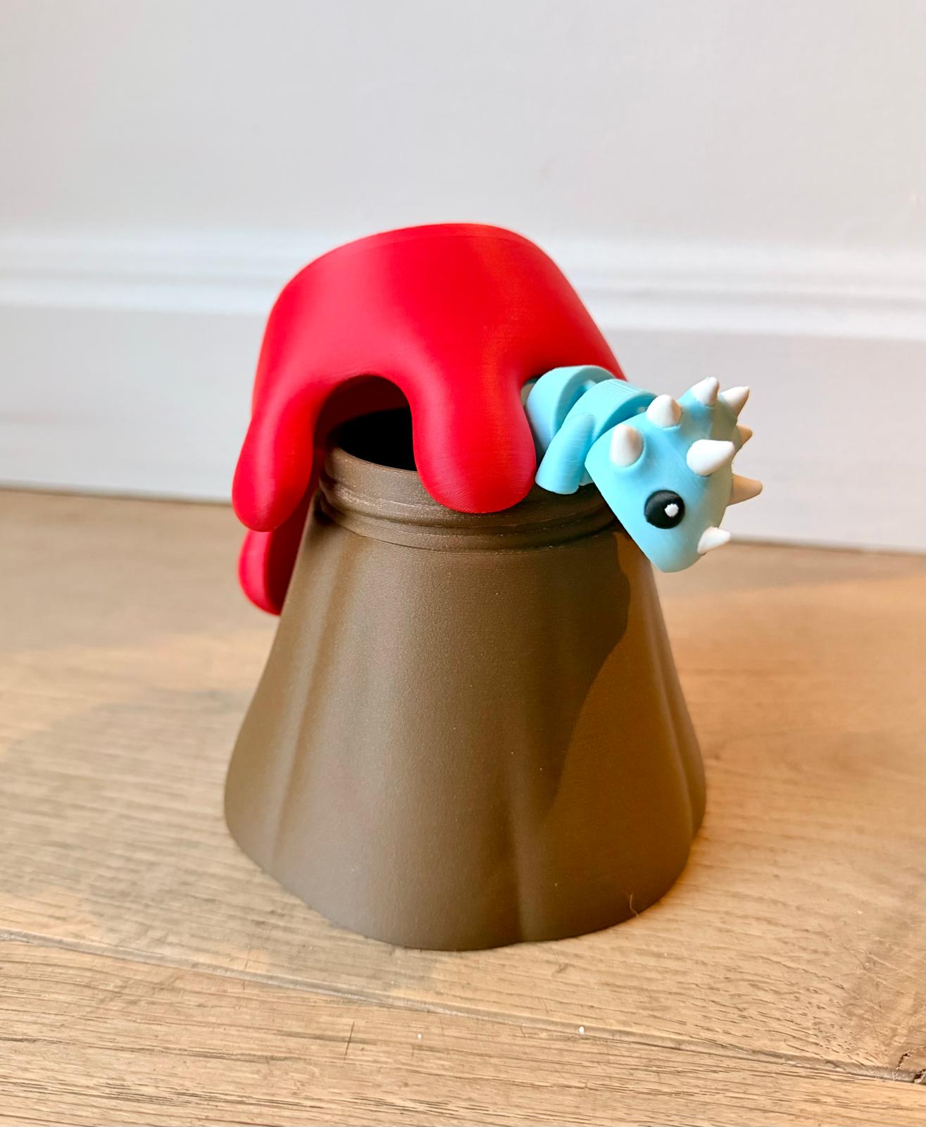 Dino vulkaan speelset